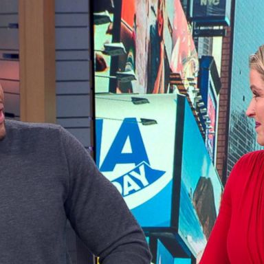 VIDEO: Sara Haines surprises Michael Strahan with an emotional birthday tribute